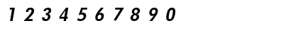 Futurist Fixed-width Bold Italic Font