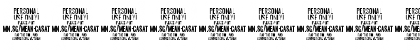 Mean Casat Fat PERSONAL USE Regular Font Mean Casat Fat PERSONAL USE Regular Font