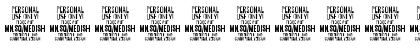 Medish Script PERSONAL USE ONLY Regular Font Medish Script PERSONAL USE ONLY Regular Font