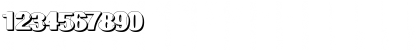geometric RegularShadow Font geometric RegularShadow Font