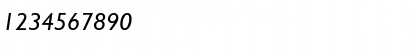 GillSans Italic Font GillSans Italic Font