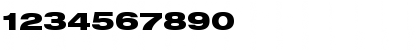 HelveticaNeue LT 93 BlackEx Regular Font