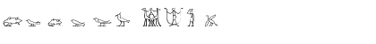 Hyroglyphes Two Regular Font