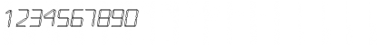 LCDOutlineSSK Regular Font LCDOutlineSSK Regular Font