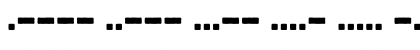 Bootcamp Morsecode Regular Font Bootcamp Morsecode Regular Font