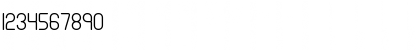 Nanosecond Thin BRK Normal Font Nanosecond Thin BRK Normal Font