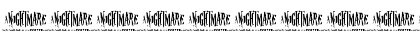 Nightmare 5 Regular Font