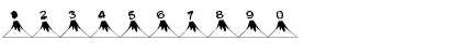 101! Volcanic! Regular Font