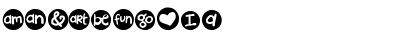 2Peas Blocks Circles Regular Font 2Peas Blocks Circles Regular Font