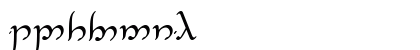 Tengwar Annatar Alt Regular