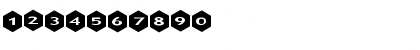 AlphaShapes hexagons Normal Font AlphaShapes hexagons Normal Font