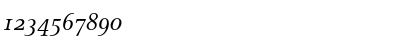 ApolloMTOldstyleFigures RomanItalic Font ApolloMTOldstyleFigures RomanItalic Font