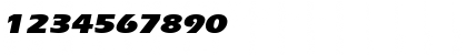 ErgoeBlackExpanded Italic Font
