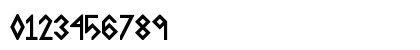 VIKING, MIDDLE Runes Bold Regular