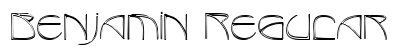 Benjamin Regular Font Benjamin Regular Font Preview