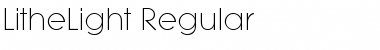 LitheLight Regular Font