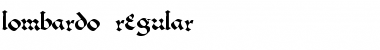 LOMBARDO Font