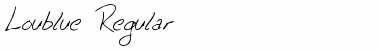 Download Loublue Font Download Loublue Font