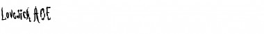 Download Lovesick AOE Font Download Lovesick AOE Font