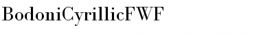 Download BodoniCyrillicFWF Font