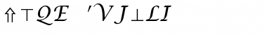 Math Symbol Font