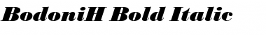 BodoniH Font