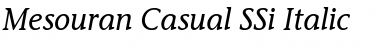 Download Mesouran Casual SSi Font