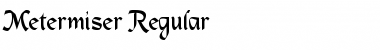 Download Metermiser Font