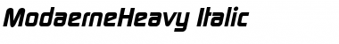 Download ModaerneHeavy Font Download ModaerneHeavy Font