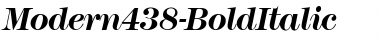 Modern438 Font