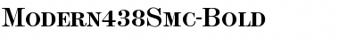Modern438Smc Font