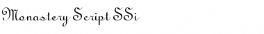 Monastery Script SSi Font