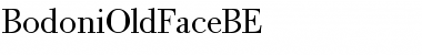 BodoniOldFaceBE Font