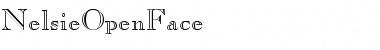 Download NelsieOpenFace Font Download NelsieOpenFace Font