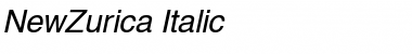 NewZurica Italic Font