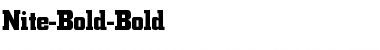 Download Nite-Bold-Bold Font Download Nite-Bold-Bold Font