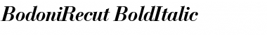 BodoniRecut Font