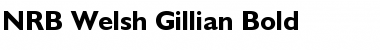 NRB Welsh Gillian Bold Font