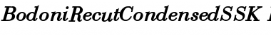 BodoniRecutCondensedSSK Font
