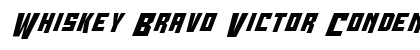 Whiskey Bravo Victor Condensed Condensed preview
