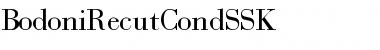 BodoniRecutCondSSK Font