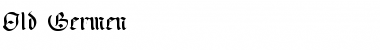 Download Old Germen Font Download Old Germen Font