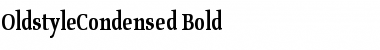 OldstyleCondensed Font