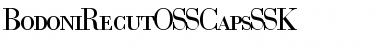 BodoniRecutOSSCapsSSK Font