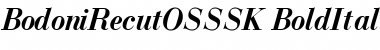 Download BodoniRecutOSSSK Font