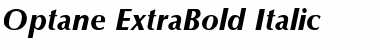 Optane ExtraBold Font