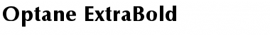 Optane ExtraBold Font