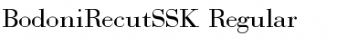 BodoniRecutSSK Font