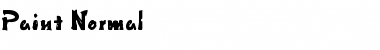 Paint Font