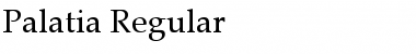 Palatia Font